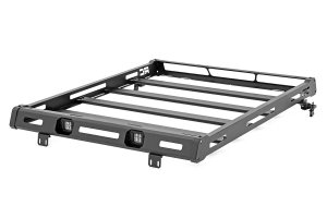 Jeep Wrangler Roof Rack - Rough Country - Rough Country - Black - '07-'18